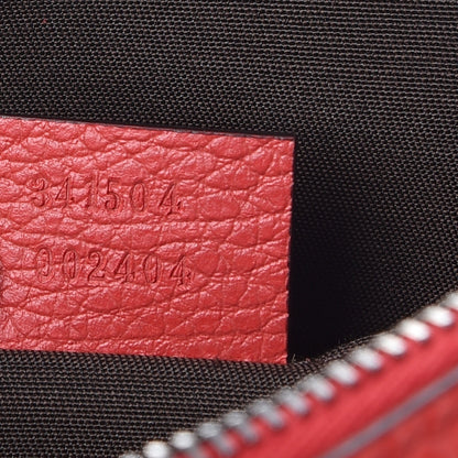 Gucci Calfskin Mini Dome Bag Sporting Red 7 of 7