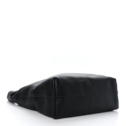 Prada Vitello Daino Shopping Tote Black 4 of 8