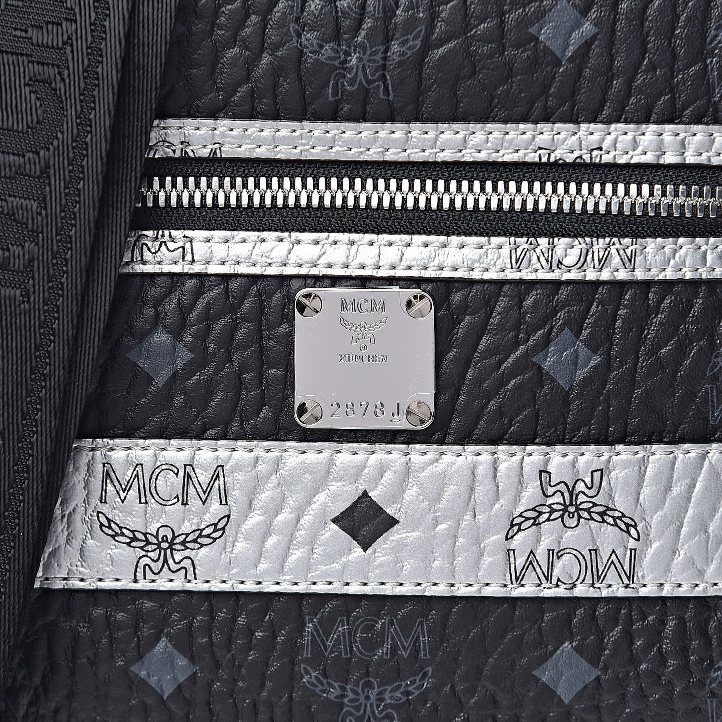 Visetos Spot Crossbody Bag Black
