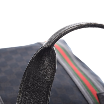 Gucci GG Monogram Web Handle Vertical Tote Bag Black 14 of 17