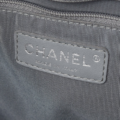 Chanel Calfskin Large Trianon Tote Grey 9 of 11