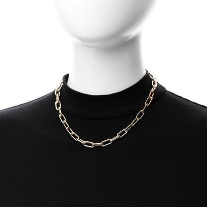 Bottega Veneta 18K Yellow Gold Sterling Silver Link Necklace Gold 2 of 5
