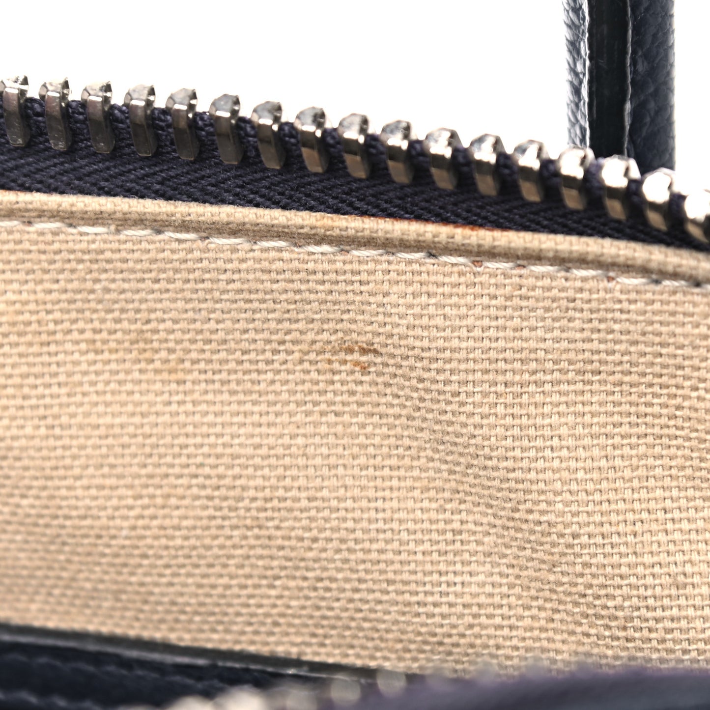 Sugar Goatskin Mini Antigona Navy