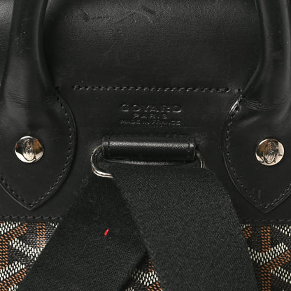 Goyard Goyardine Calfskin Alpin MM Backpack Black 6 of 9