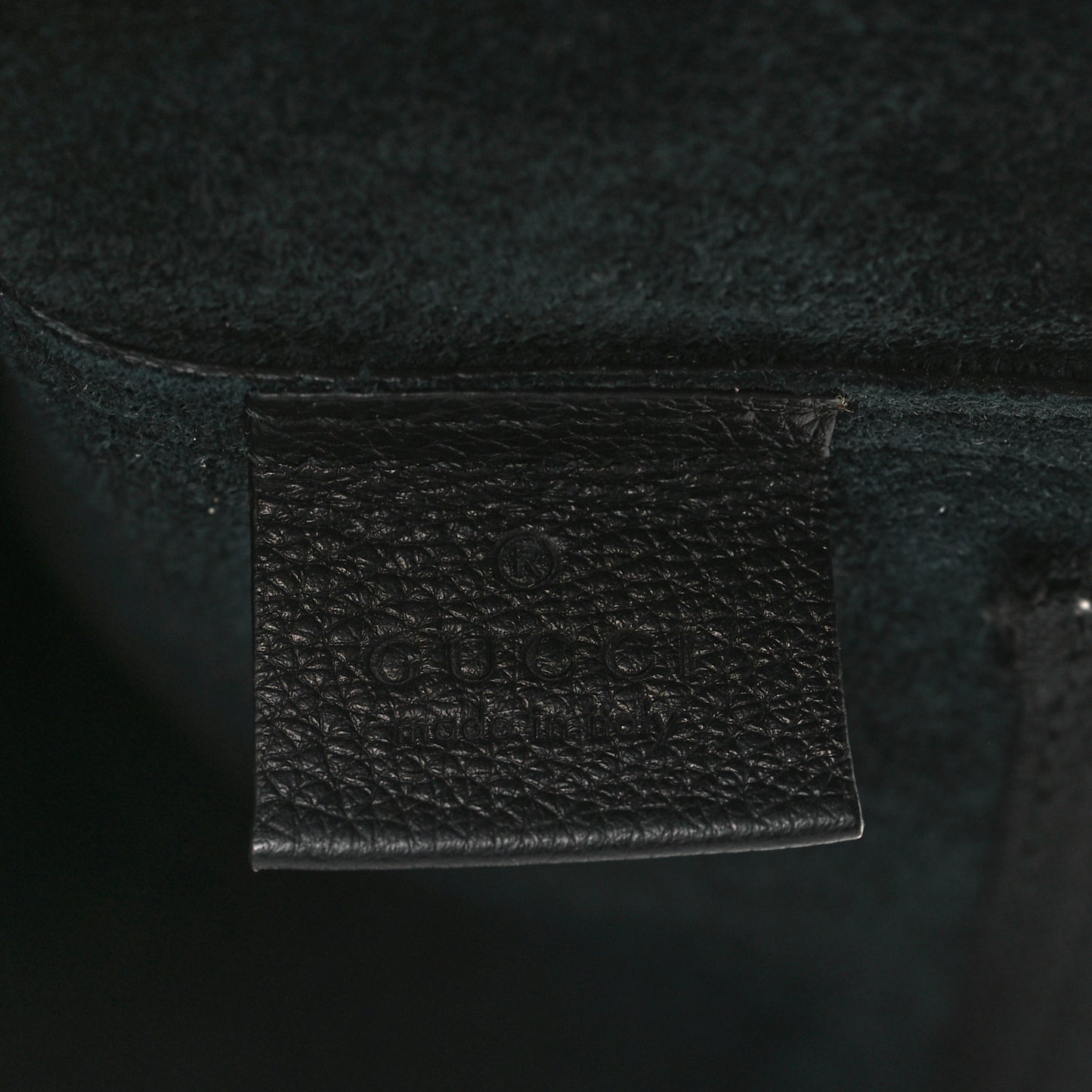 Pebbled Calfskin Large Logo Portfolio Clutch Black