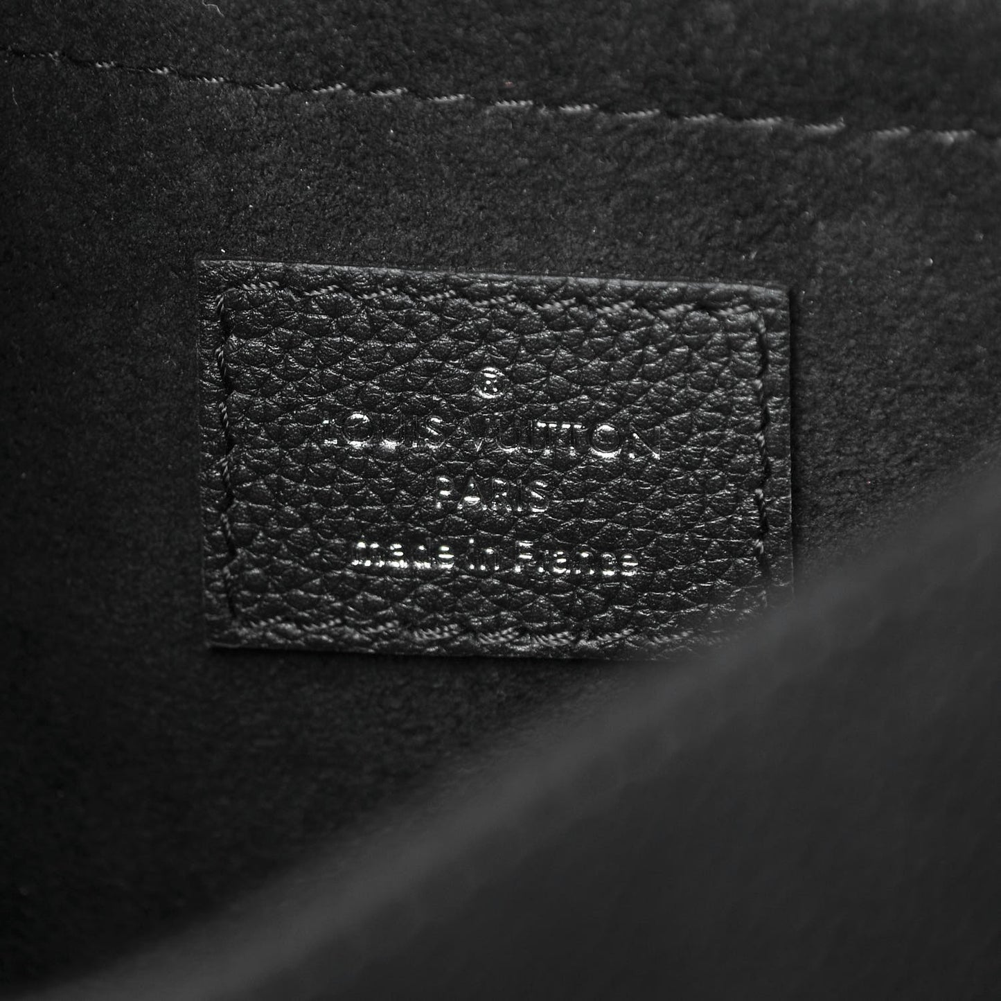 Soft Calfskin My Lockme Chain Bag BB Black