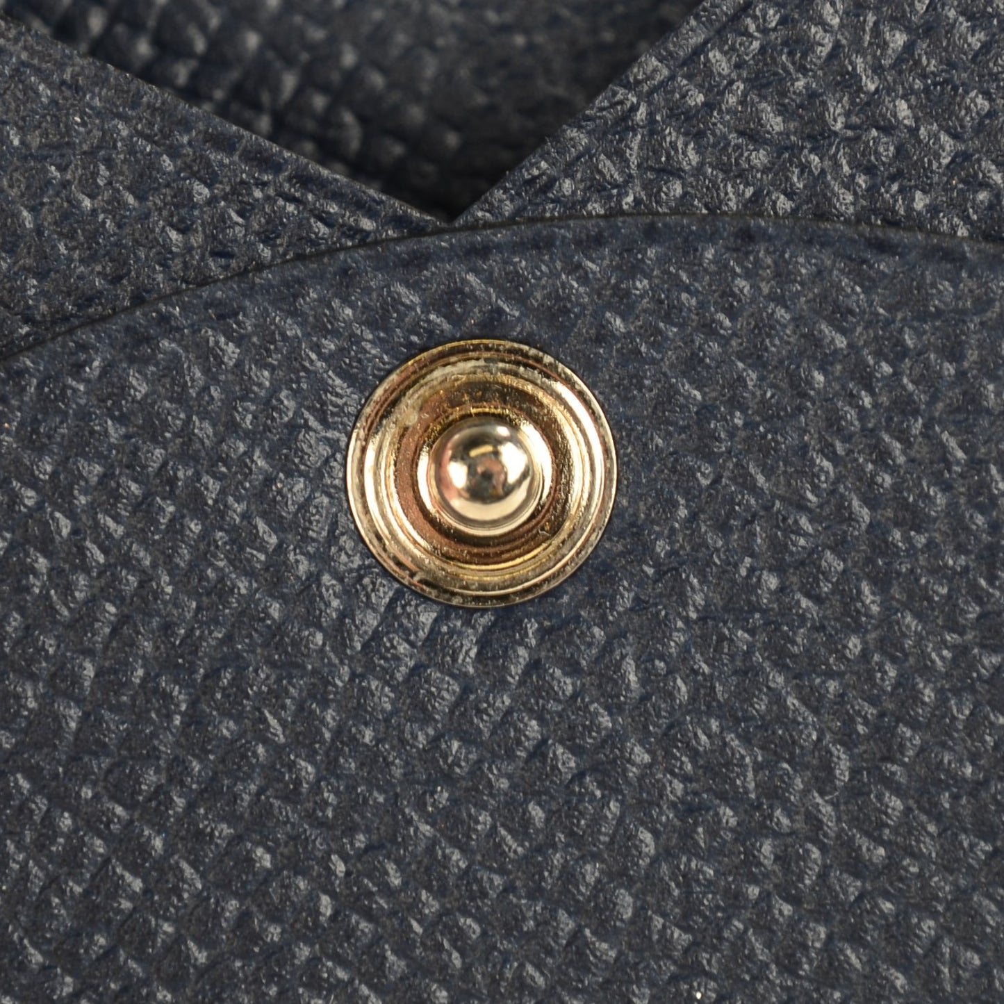 Epsom Calvi Card Case Bleu Saphir