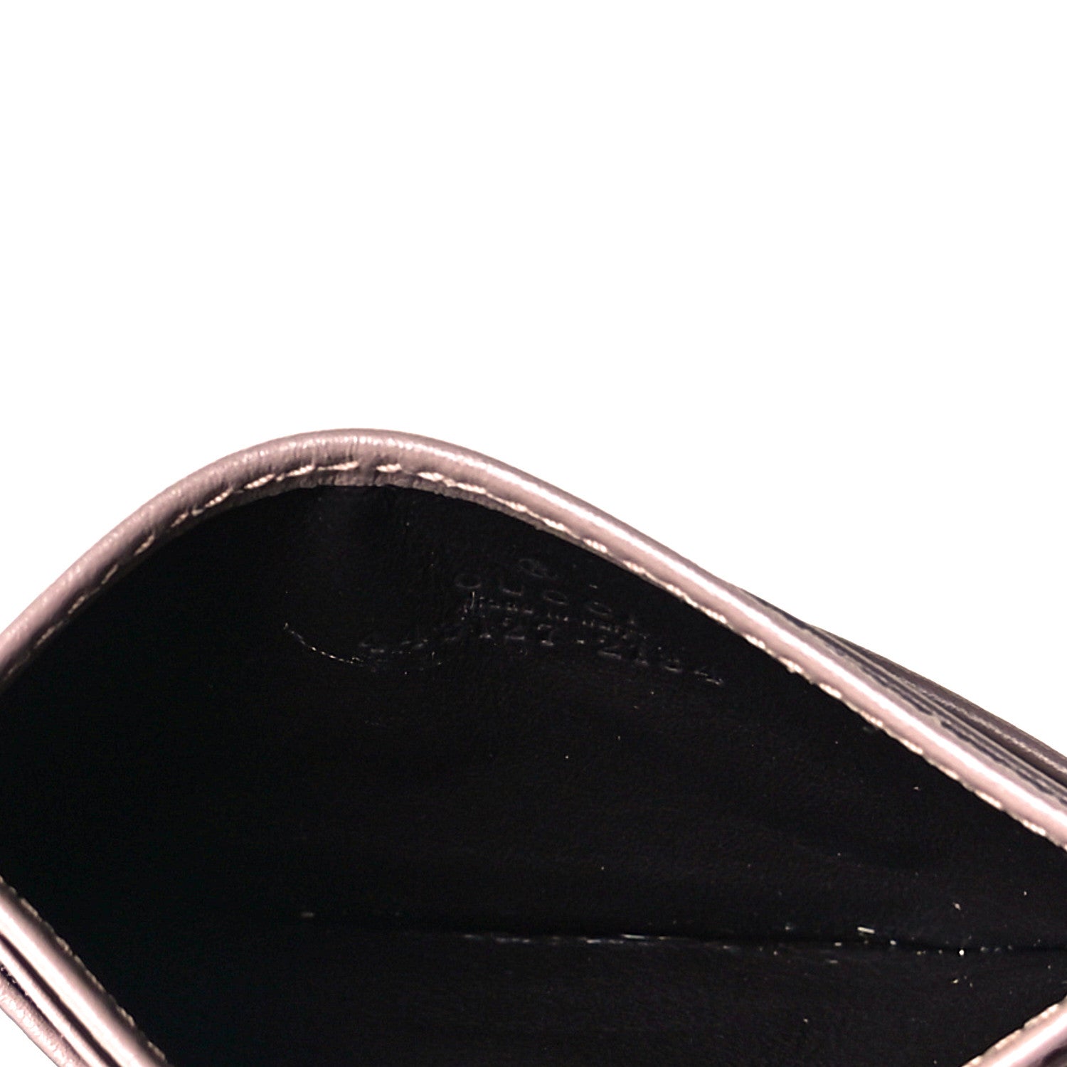 Gucci Calfskin Matelasse GG Marmont Card Holder Porcelain Rose 7 of 7