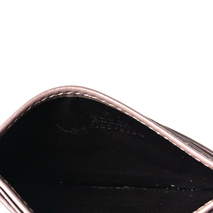 Gucci Calfskin Matelasse GG Marmont Card Holder Porcelain Rose 7 of 7