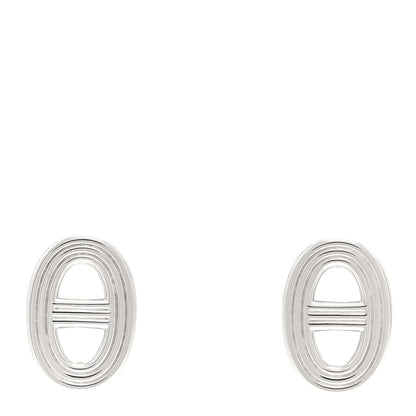 Hermes Sterling Silver Farandole Earrings 1 of 5