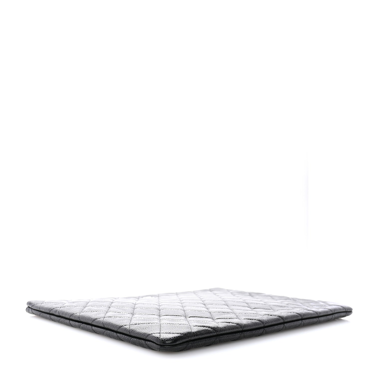 Chanel Caviar Quilted XL Cosmetic Case Black 4 of 7