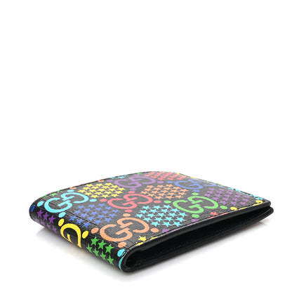 Gucci GG Supreme Monogram Psychedelic Bi-Fold Wallet Black Multicolor 4 of 6