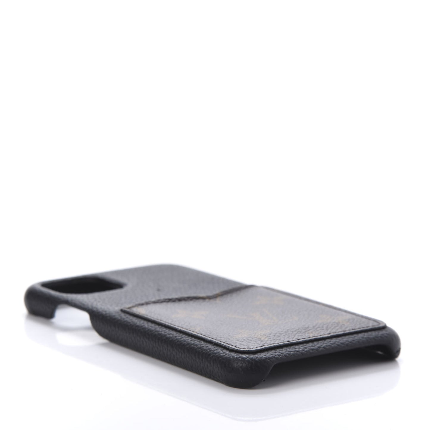 Monogram iPhone 11 Max Pro Bumper Black
