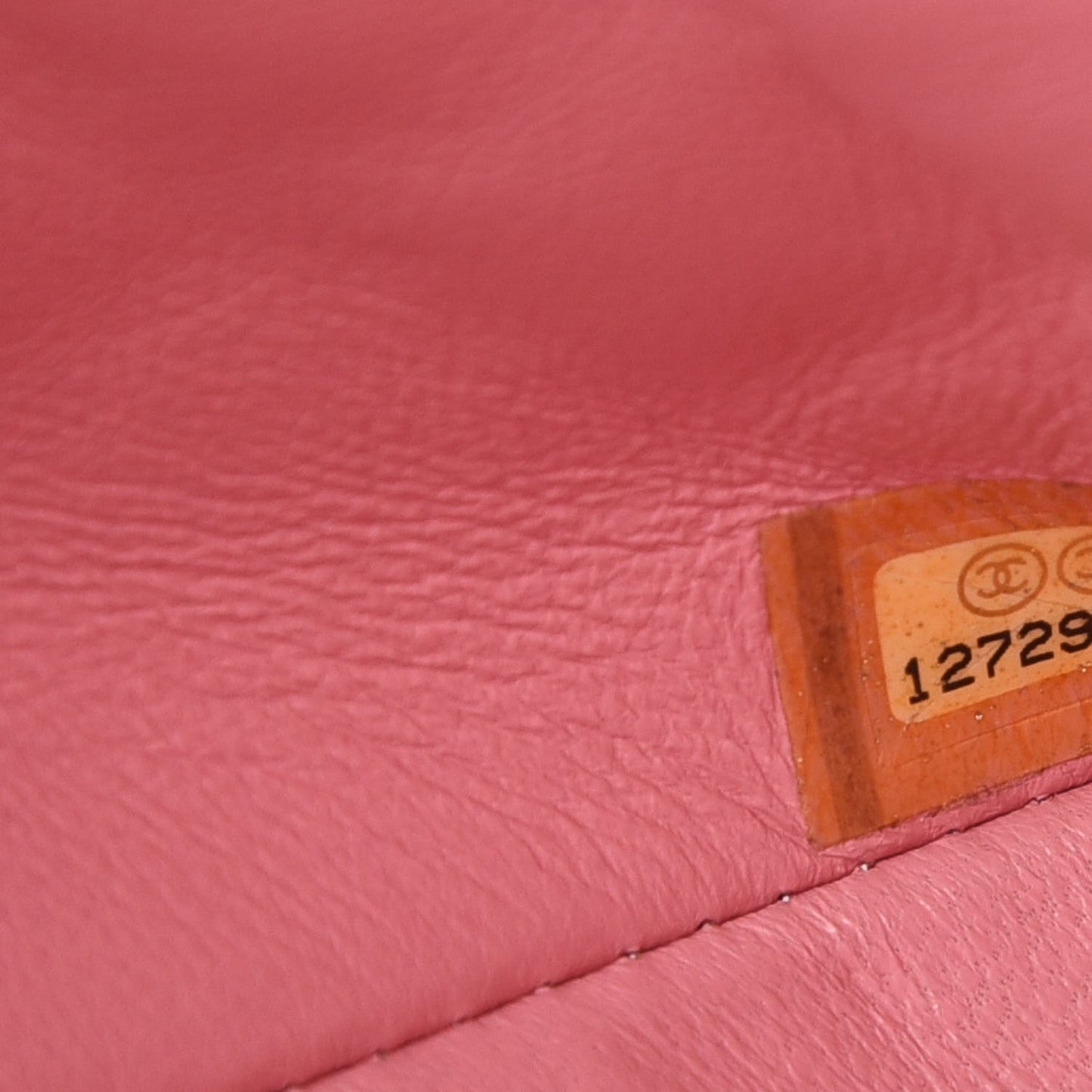 Lambskin Quilted East West Flap Pink