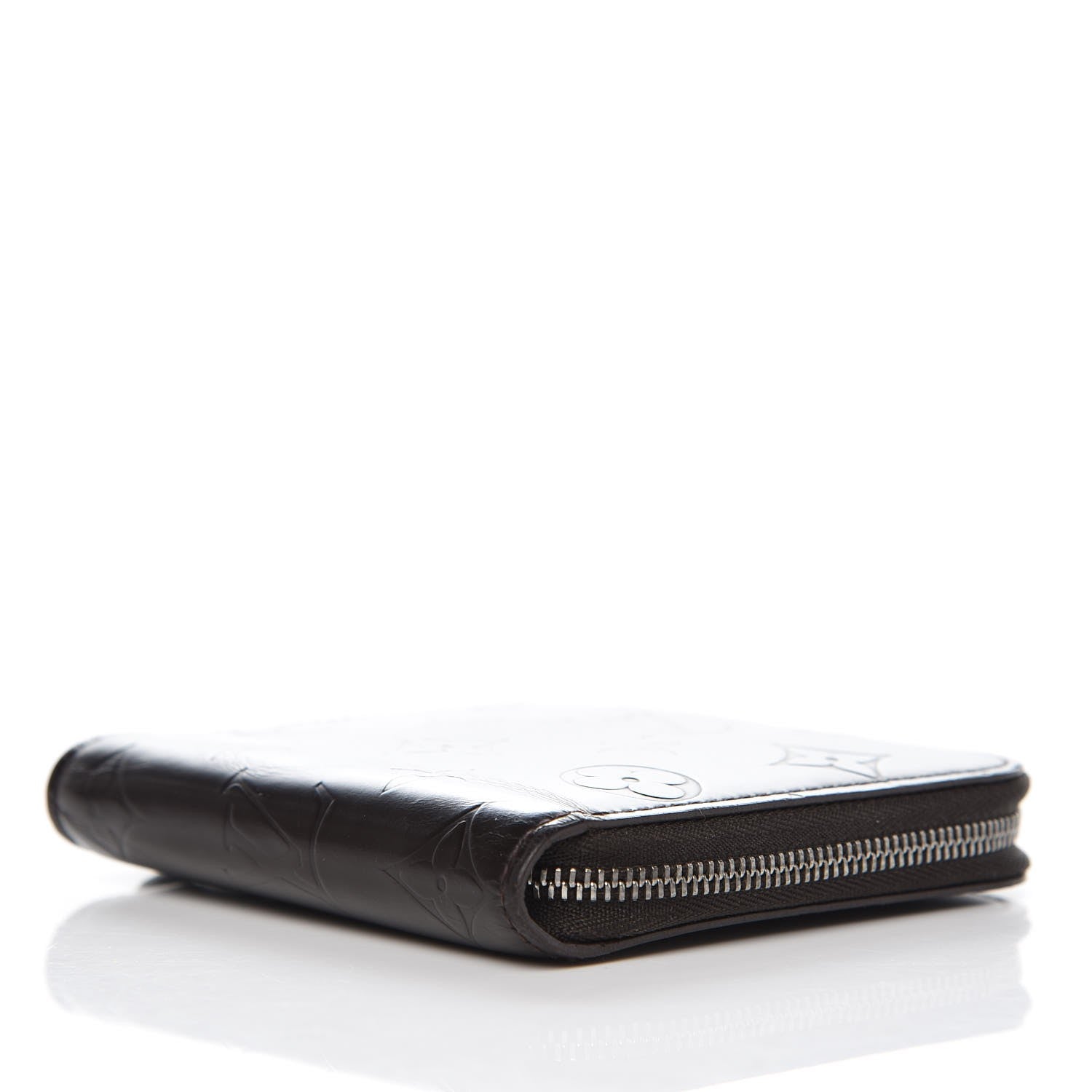 Louis Vuitton Monogram Glace Porte-Monnaie Billets Zipped Wallet Cafe 4 of 7