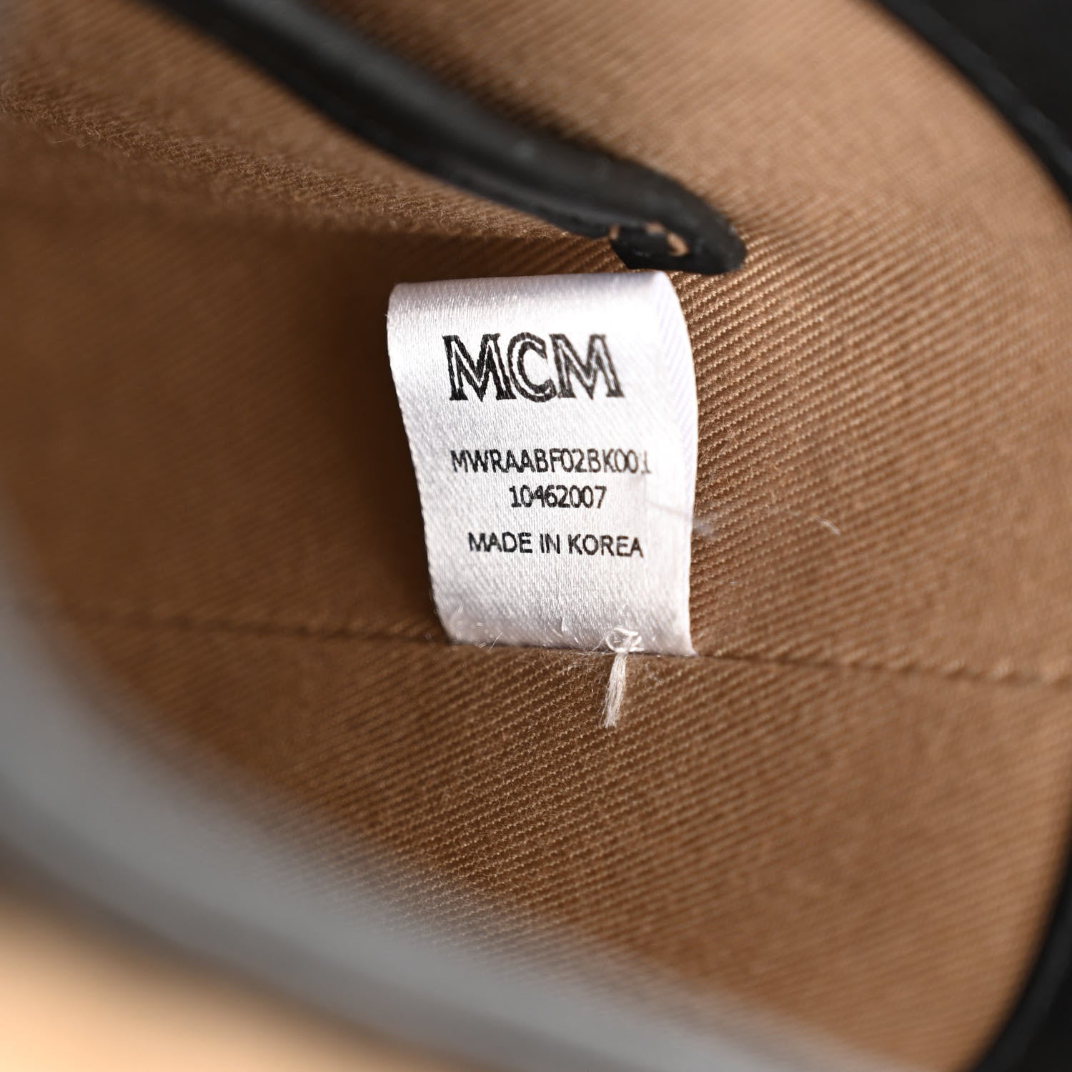 MCM Calfskin Ottomar Logo Mini Soft Berlin Crossbody Black 7 of 10