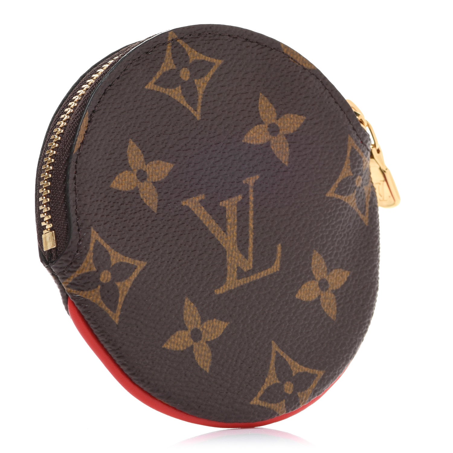 Louis Vuitton Monogram 2020 Christmas Animation Bumper Cars Round Coin Purse Coquelicot 3 of 8