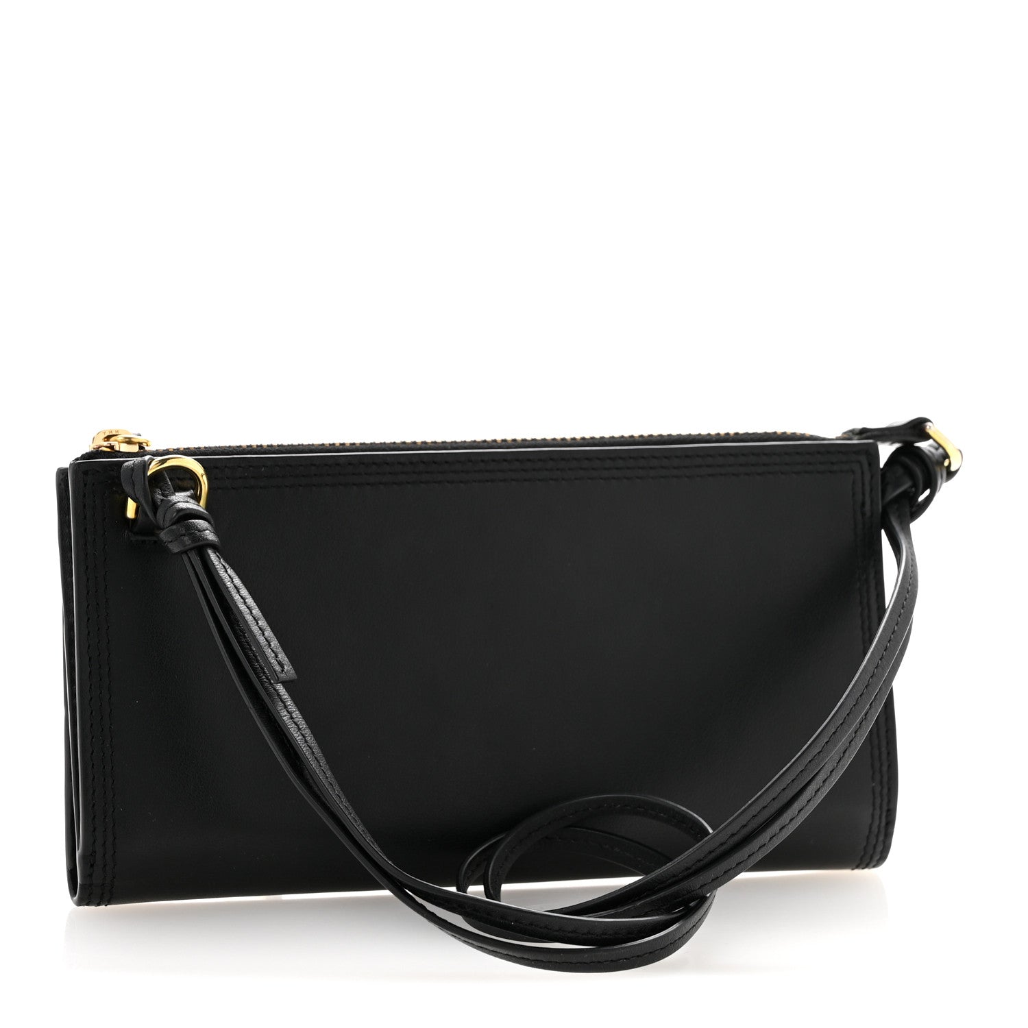Jacquemus Calfskin Le Pichoto Shoulder Bag Black 3 of 11