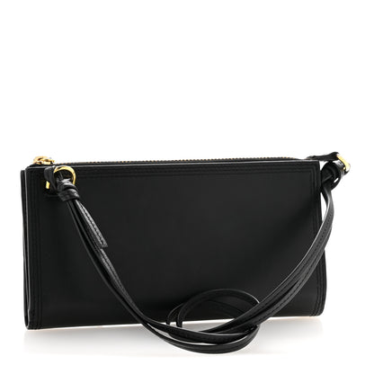 Jacquemus Calfskin Le Pichoto Shoulder Bag Black 3 of 11
