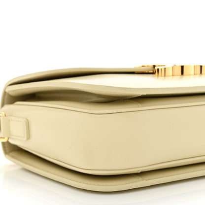 Celine Shiny Calfskin Medium Triomphe Limestone 11 of 12