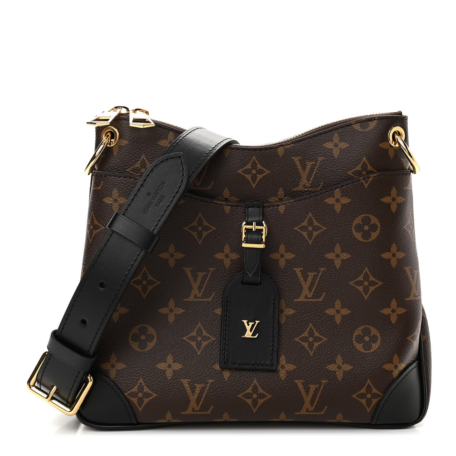 Louis Vuitton Monogram Odeon PM Black 1 of 11