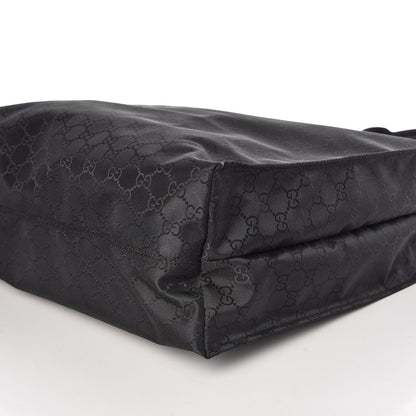Gucci Nylon Monogram Vertical Tote Black 6 of 9