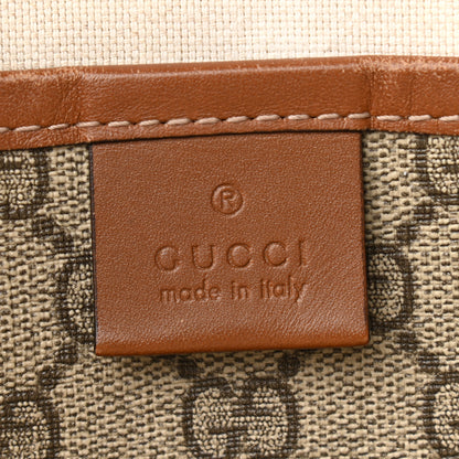 Gucci GG Plus Monogram Medium Signature Web Loop Tote Brown 5 of 14
