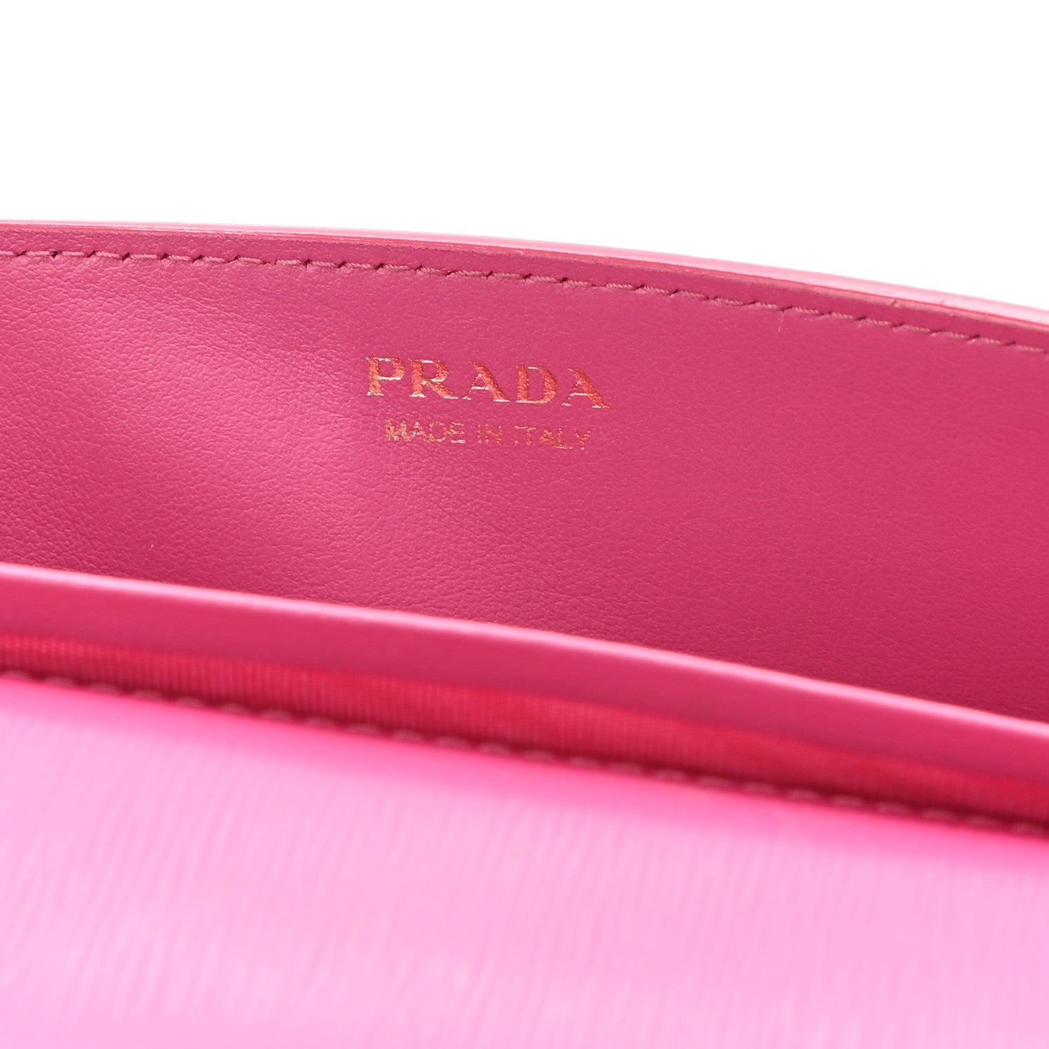 Prada Vitello Move Metal Mini Crossbody Bag Fuxia 6 of 9