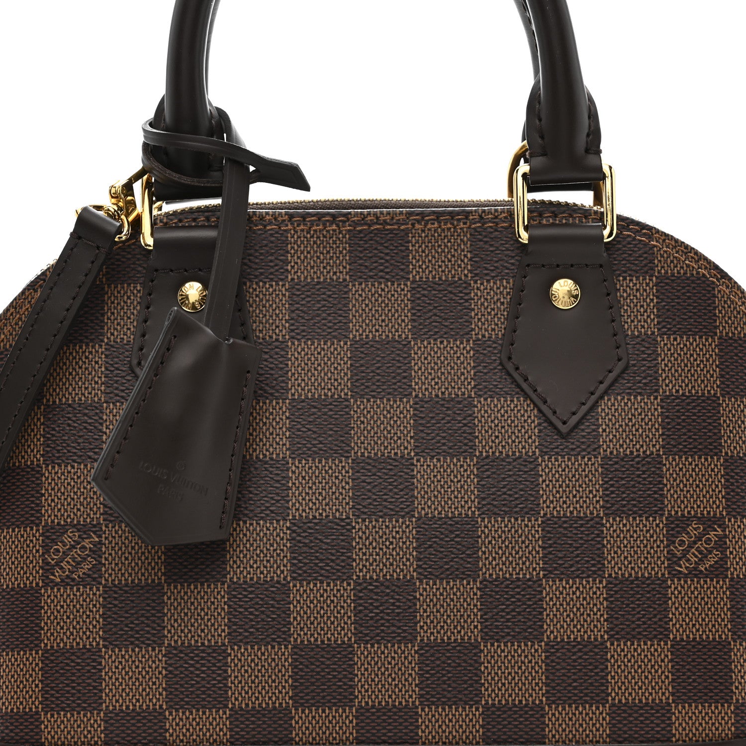 Louis Vuitton Damier Ebene Alma BB 8 of 10