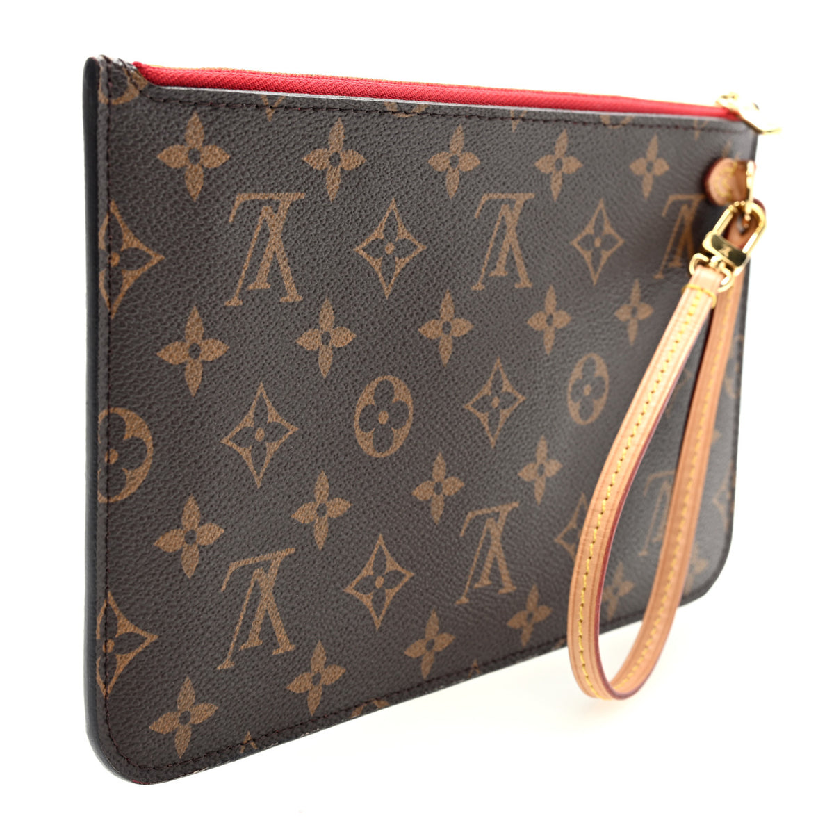 Louis Vuitton Monogram Neverfull MM GM Pochette Cherry 3 of 7