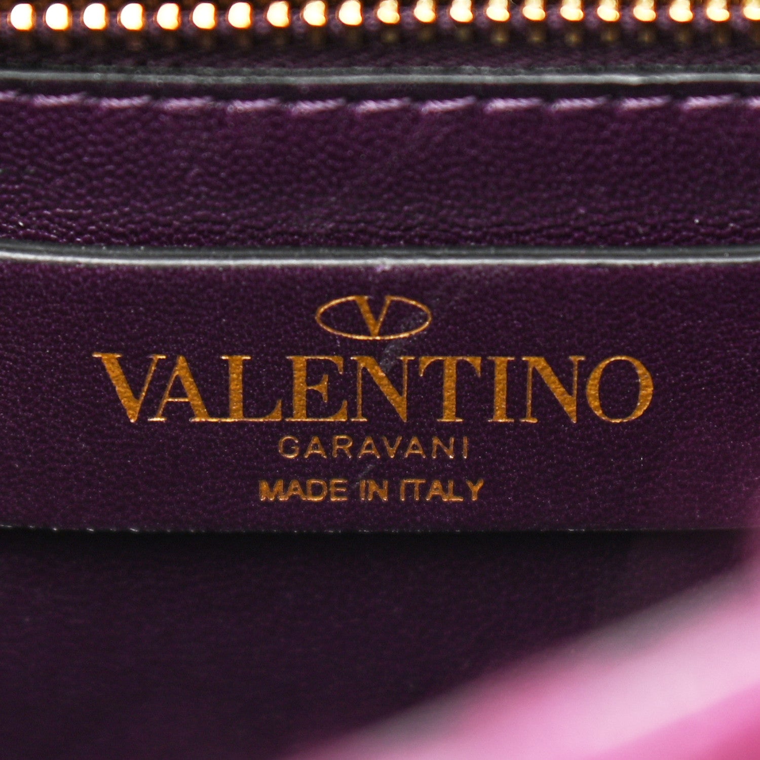 Valentino Garavani Cashmere Large Roman Stud Shoulder Bag Ripe Plum 5 of 9