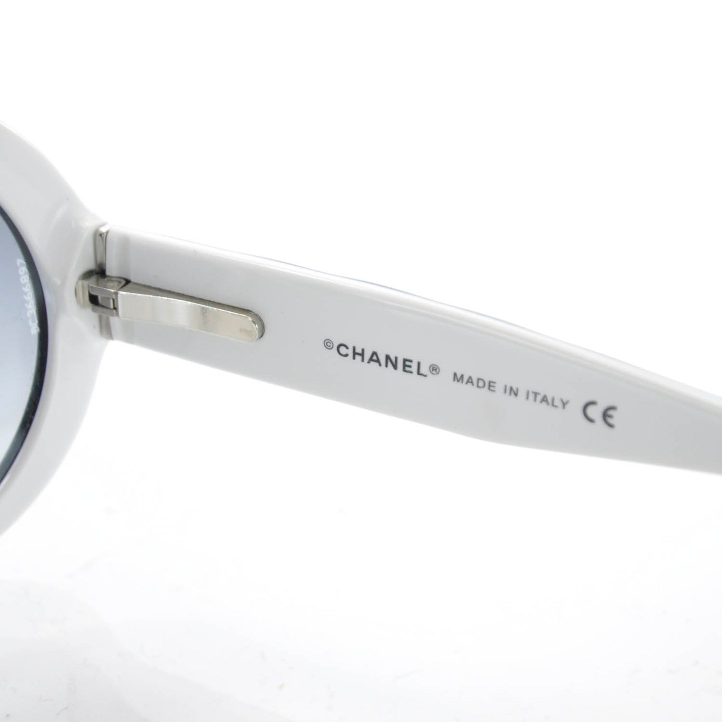 Quilted Sunglasses 5120 Black White