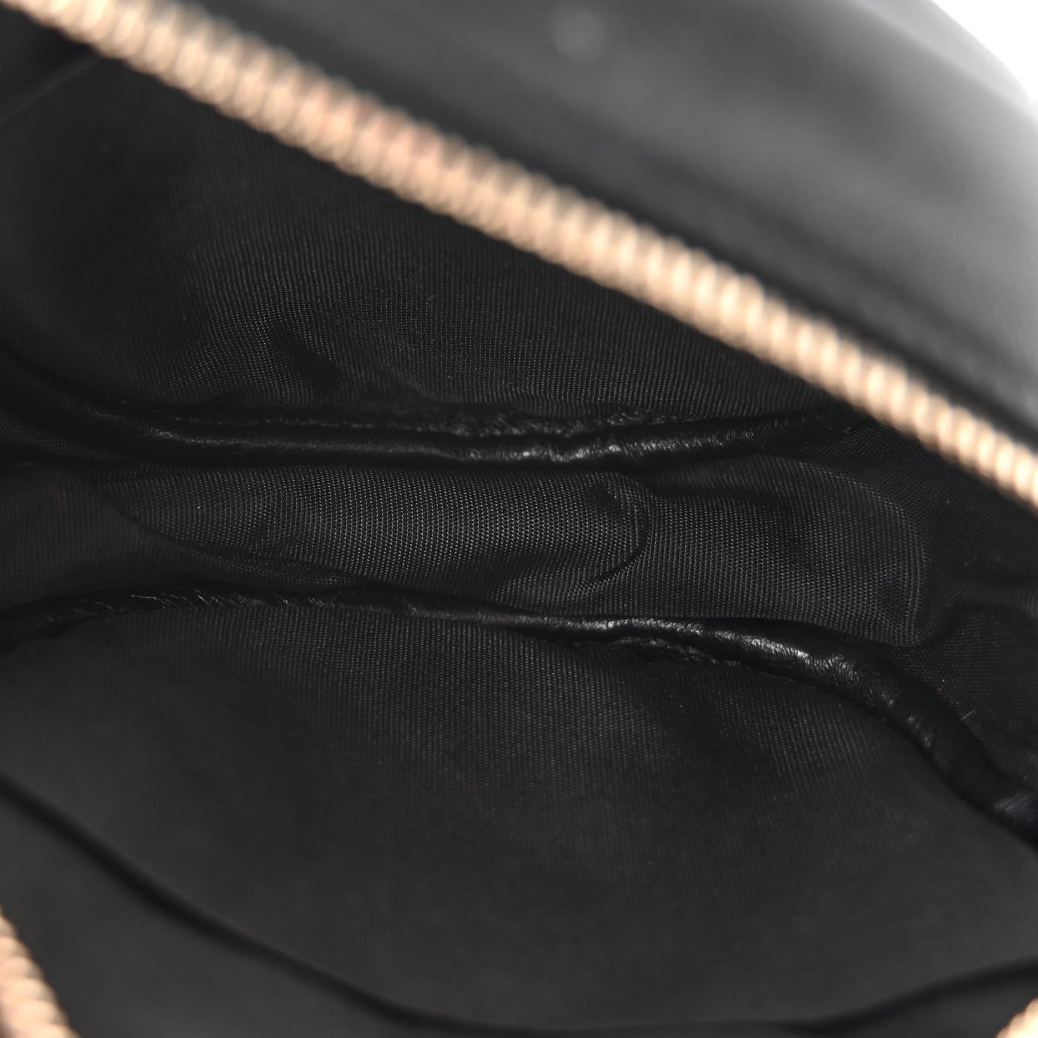 Chanel Lambskin Quilted Studded Round Clutch With Chain Black 5 of 10