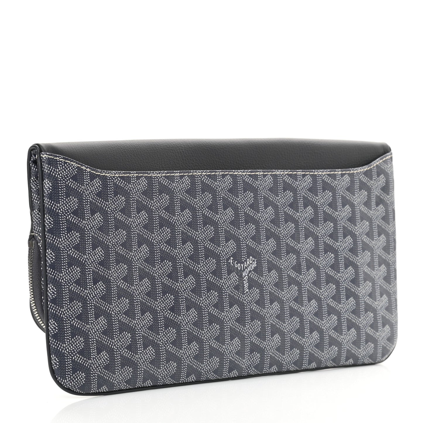 Goyardine Sainte Marie Soft Clutch Grey