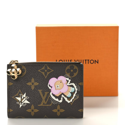 Louis Vuitton Monogram Snow Show Lisa Wallet Azur Frost 8 of 8