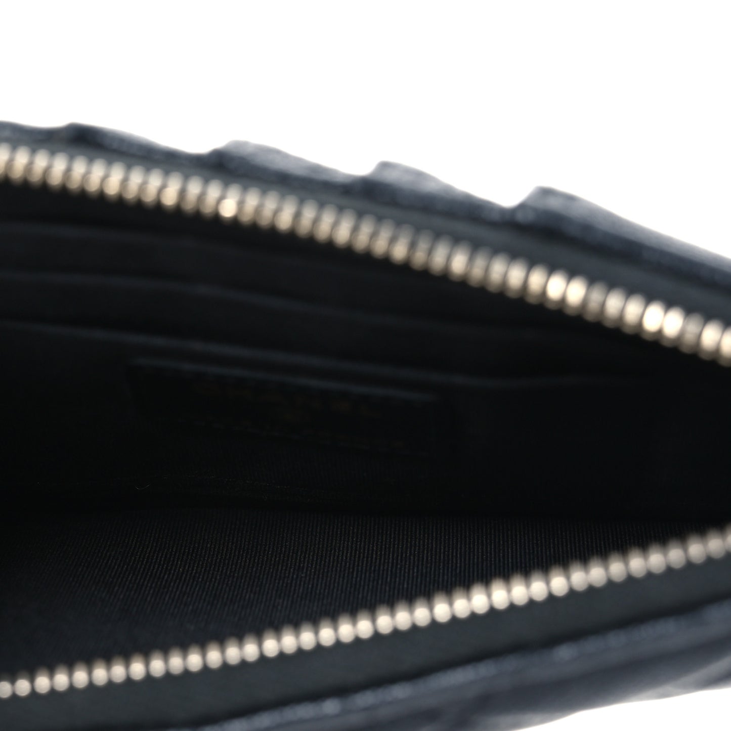 Caviar Quilted Boy iPhone Pouch Black