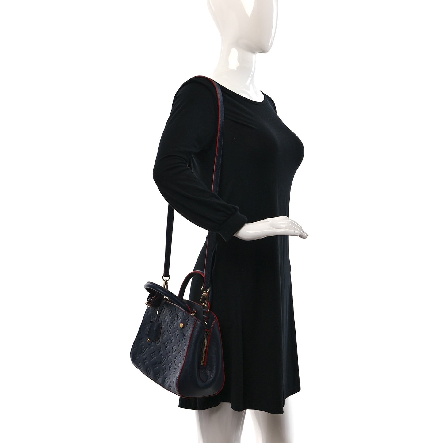 Empreinte Montaigne BB Marine Rouge