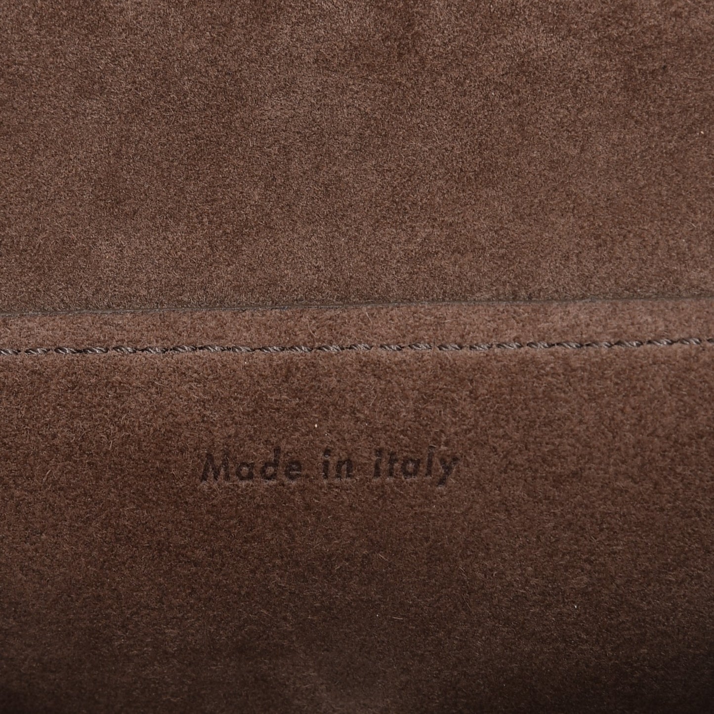 Smooth Calfskin Tie Knot Companion Pouch Black