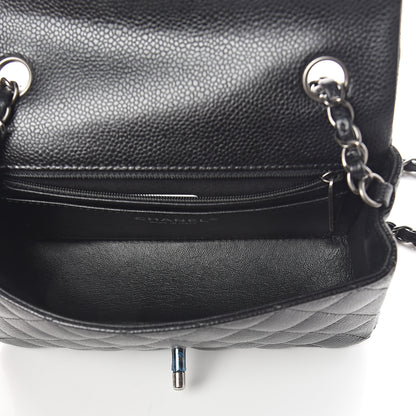 Chanel Caviar Quilted Mini Rectangular Flap Black 4 of 8