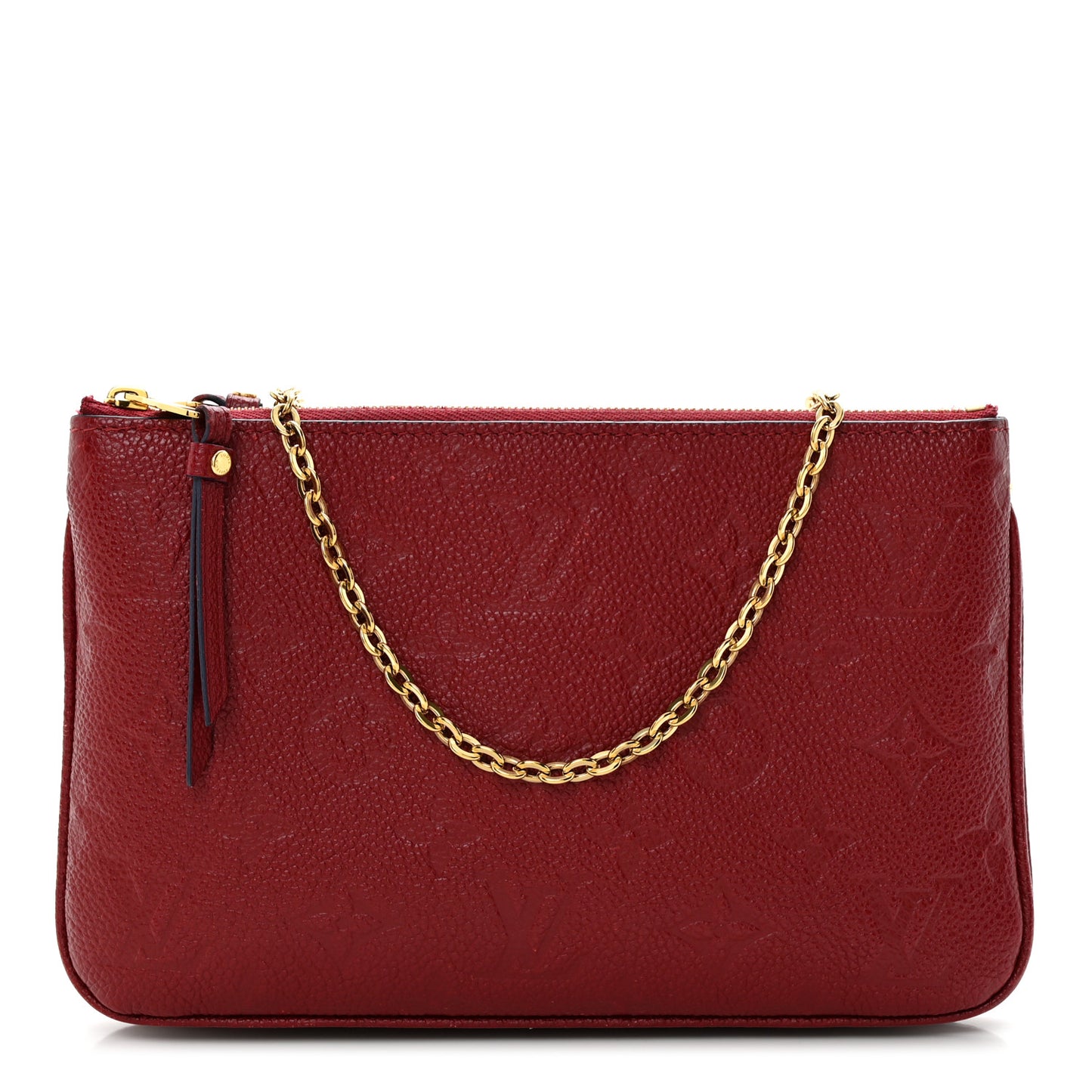 Empreinte Double Zip Pochette Cherry Berry