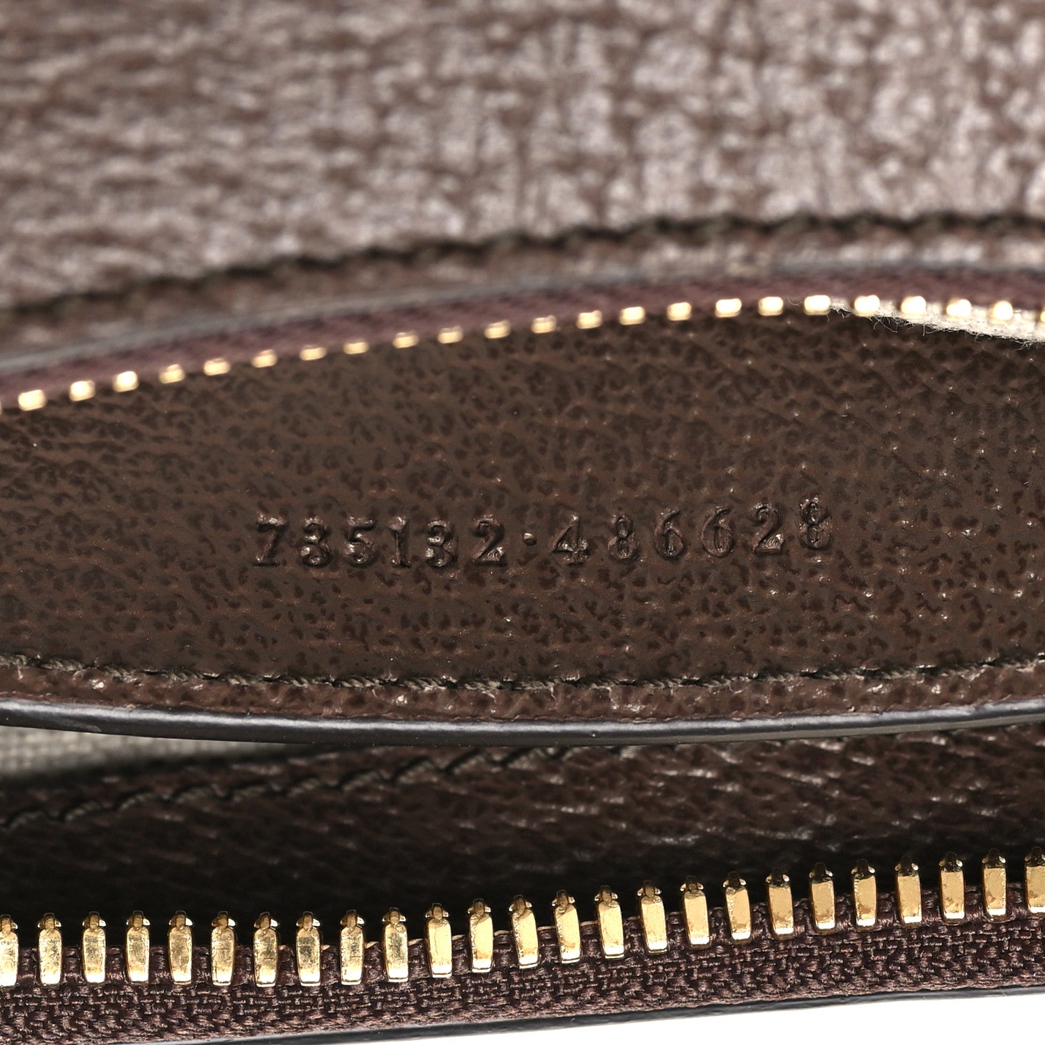Gucci GG Supreme Monogram Textured Dollar Calfskin Web Small Ophidia GG Handbag Beige Ebony New Acero 7 of 11