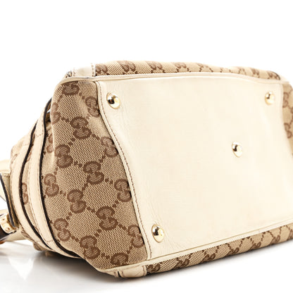 Gucci Monogram Wave Medium Boston Off White 8 of 15