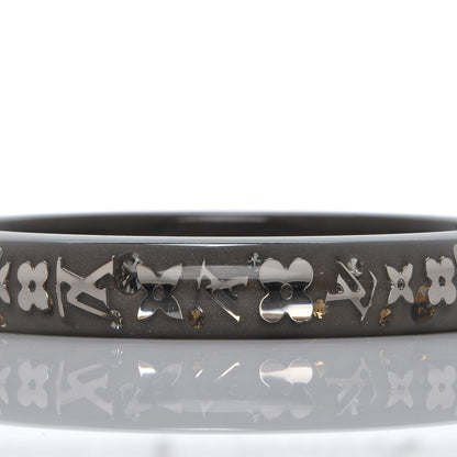 Louis Vuitton Resin Swarovski Small Inclusion Bracelet PM Grey 5 of 5