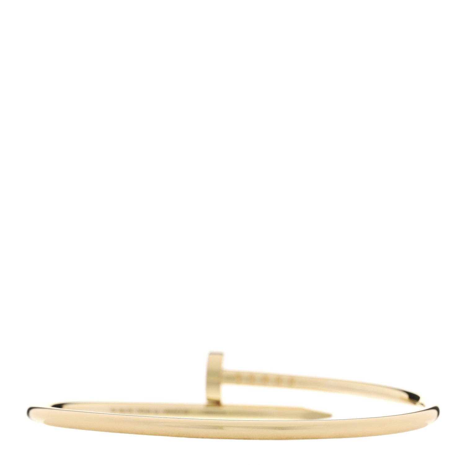 Cartier 18K Yellow Gold Small Juste Un Clou Bracelet 15 2 of 5