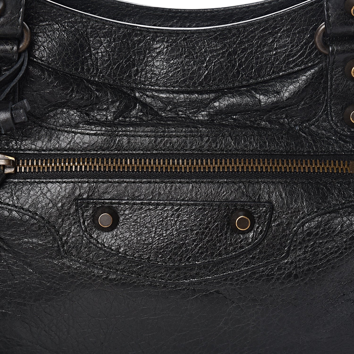Balenciaga Agneau Classic Hardware Town Black 12 of 12
