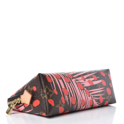 Louis Vuitton Monogram Jungle Dots Cosmetic Pouch Sugar Pink Poppy 4 of 9