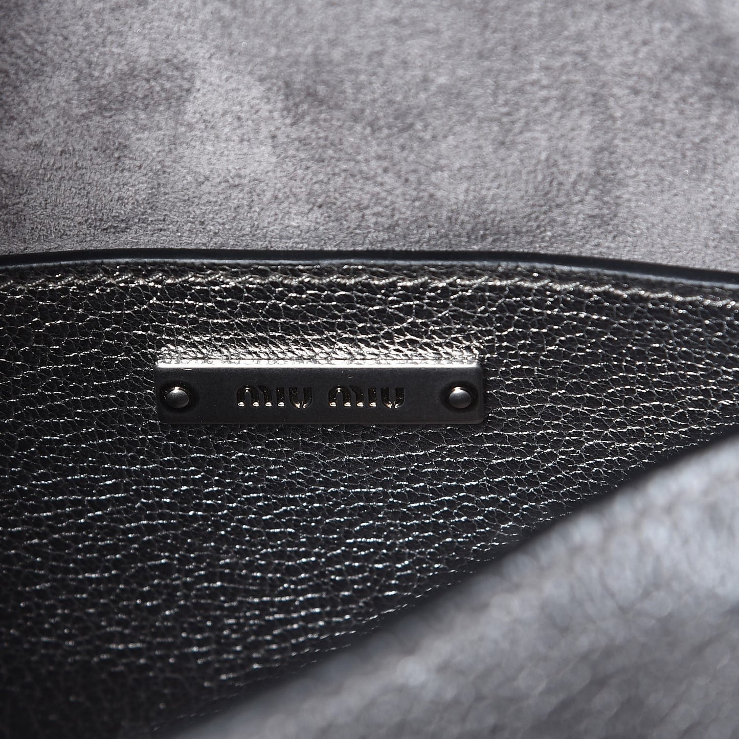 Metallic Goatskin Madras Stud Embellished Buckle Dahlia Shoulder Bag Chrome
