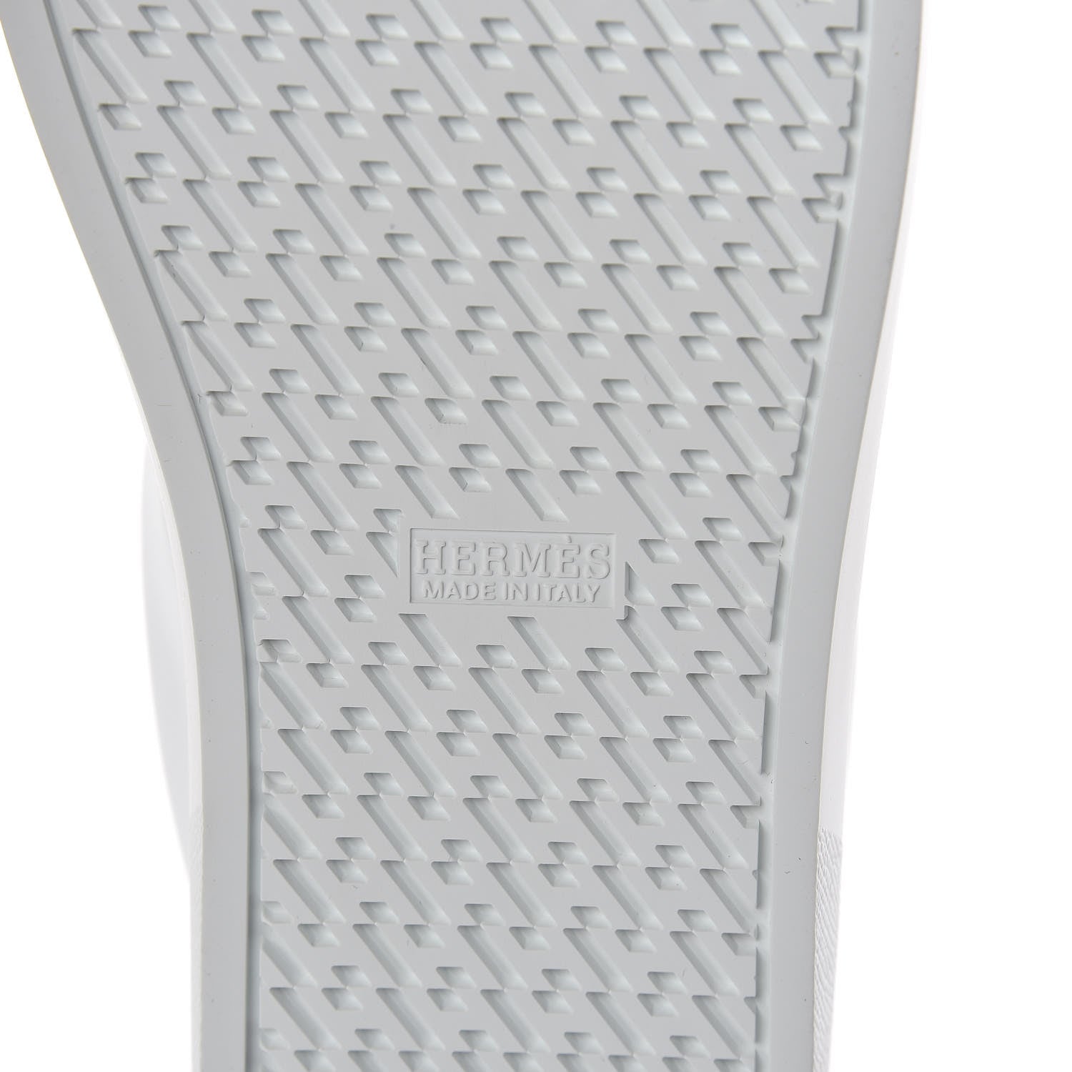 Hermes Calfskin Mens Avantage Sneakers 45 White Marine 6 of 7