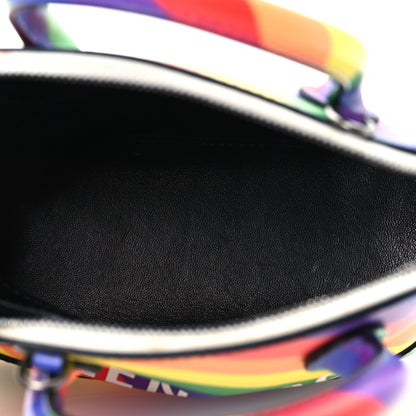 Balenciaga Smooth Calfskin Logo Rainbow XXS Ville Top Handle Bag Multicolor 5 of 16
