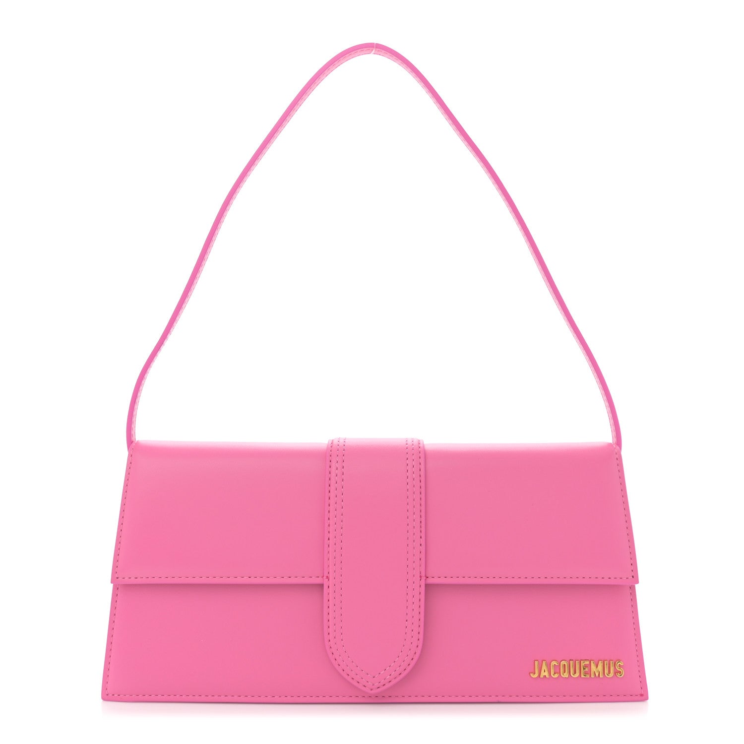Jacquemus Smooth Calfskin Le Bambino Long Flap Pink 1 of 12